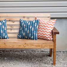 10' wide, 7' proj, 2 posts. 15 Diy Patio Furniture Projects For Your Outdoor Space