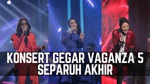 Konsert gegar vaganza 2018 minggu pertama #gv5 baca: Live Konsert Gegar Vaganza 5 Separuh Akhir Tahniah Zamani Miss Viral Tv Info Artis Malaysia