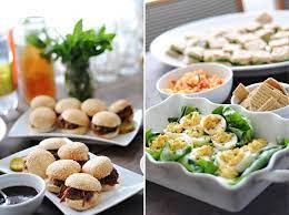 Food For Baby Showers Baby Shower Menu Baby Shower Food Shower Food