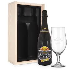 beer gift set with end gl