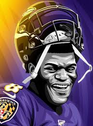 Lamar Jackson Hintergrundbild Nawpic
