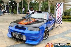 Modified proton saga 1.5 new contribution by khairul annuar bin abdul wahab message :proton saga 1.5 tahun 1986. The Blue Flame Spit Fire Modified Iswara Gym Blaze