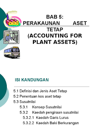 Fokus kita kali ini adalah pada pengiraan pada kaedah garis lurus/berkadar terus. Bab 5 Perakaunan Aset Tetap