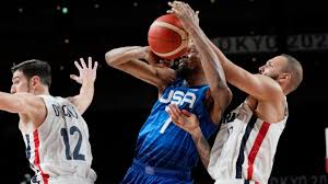 New knick evan fournier drops 23 as france wins semifinal thriller. Us Loses To France 83 76 25 Game Olympic Win Streak Ends