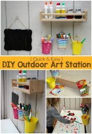 Outdoor Creative Art Station For Kids Art Station Outdoor Art Creative Art