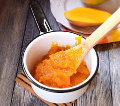 Raw Mango Murabba Recipe Cinnamon Spiced Mango Jam Recipe Mango Jam Mango Recipes Jam Recipes Homemade