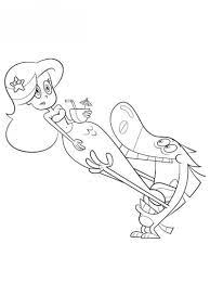 Jake and the neverland pirates coloring pages marina jake and the neverland pirates color pages eassume. Zig And Sharko Coloring Pages Coloring Home