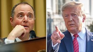 New President Donald Trump Roasts Adam Schiff #BREAKING "We call him  watermelon head. I said, how can that big, fat face stand