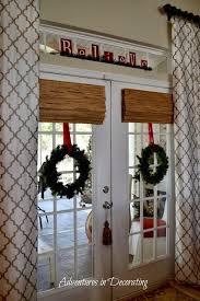 Adventures In Decorating French Door Decor French Door Window Treatments Door Coverings