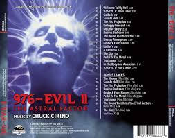 976-EVIL 2: THE ASTRAL FACTOR - Original Soundtrack by Chuck Cirino