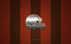 Men's nike baker mayfield brown cleveland browns legend player jersey. Cleveland Browns American Football Club Creative 3d Logo Brown Background Hd Wallpaper Peakpx