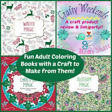 The seven colors keep repeating in exactly the same order. Crafty Moms Share Adult Coloring Book Review Craft Crafty Weekends Link Party