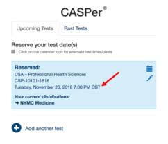 As it is your responsibility to ensure the stability and security of your internet connection during the test, find a work station conducive to writing the casper® exam that has a strong internet connection, and make sure that you regularly use the internet at your test location before the test to check the reliability of your connection. Time Zones Can Be Tricky Be Sure You Re Taking Your Test At The Right Time Casper