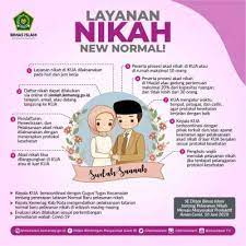 Surat edaran dengan nomor hk.02.01/menkes/335/2020 itu berlaku bagi pengelola tempat kerja, pelaku usaha, pekerja, pelanggan/konsumen dan masyarakat yang terlibat pada sektor jasa dan perdagangan (area publik). New Normal Akad Nikah Di Luar Kua Sudah Diperbolehkan Ini Syaratnya Kabar24 Bisnis Com