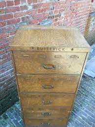 The most common the pattern cabinet material is porcelain & ceramic. 1950s Grain Printed Butterick Pattern Cabinet At 1stdibs