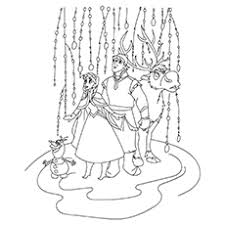 Online coloring games for kids that encourage creativity and art skills. 50 Beautiful Frozen Coloring Pages For Your Little Princess