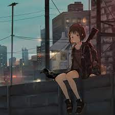 If you don't find the exact resolution you are looking for, go for 'original' or higher resolution which may fits. Alone Sad Anime Girl Wallpaper Sad Girl Anime Wallpaper Hd