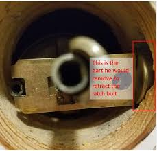 My only complaint if i had to make one is the door and door jam plates. Door Lock Stuck Will Not Retract Home Improvement Stack Exchange