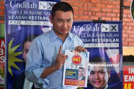 Find the perfect mohd saiful bukhari azlan stock photos and editorial news pictures from getty images. Saiful Bukhari Lancar Tabung Khas Rm1 Calon Bebas