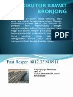 Bronjong dilihat dari struktur pemasangannya lebih kokoh dan menyatu dengan tanah, sehingga dalam waktu yang lama bebatuan dalam kawat akan saling terkait satu dengan yang lainnya. Perhitungan Bronjong