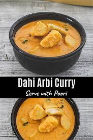 Dahi Arbi Spice Up The Curry Recipe Curry Recipes Navratri Recipes Recipes