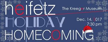 Heifetz Holiday Tour 2017 Concert Programs Heifetz