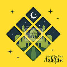 Having deep conversations with around eight others, at my classmate's. Hari Raya Aidilfitri Greetings Card Template With Crescent Moon Canvas Prints For The Wall Canvas Prints Crescent Moon Masjid Malay Myloview Com