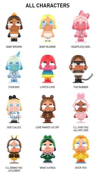 POP NOW:CRYBABY Crying Again Series Figures