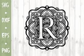 Download Letter R Svg Cut File By Milkimil Thehungryjpeg Com