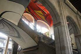 Mural Siqueiros Edificio De La S E P Y Aduana Distrito Federal Arquitectura Mexicana Distrito Federal Edificios