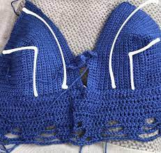 Ava 1130 underwired non padded bra full cup floral pattern with lace. Desamour Designsmodern Crochet Designerfree Pattern Summer Days Croptop
