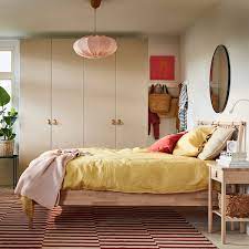 Bjorksnas Cadre De Lit Bouleau 180x200 Cm Ikea