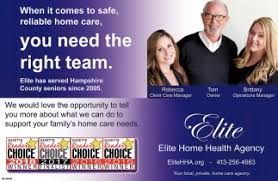 I was searching online for an agency for my father who just had a hip surgery, my friend was telling about elite homecare in north brunswick and how great it is. You Need The Right Team Elite Home Health Agency