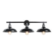 Shop 3 Light Outdoor Wall Mounted Lighting In Imperial Black Overstock 23558833