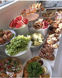 Making party food from scratch is doable with our selection of delicious, easy buffet food and street party food ideas and recipes. Pin By Masha Fedosenko On Party Food Party Food Buffet Buffet Food Food Platters