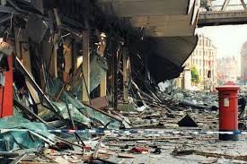 The provisional ira loved nothing better than a 'spectacular', and few attacks fitted the bill more impressively than the massive car bomb planted in the center of manchester in june 1996. Ira Manchester Bomb 1996 From There To Here The Manchester Evening News Coverage Of The Manchester Bomb Over The Years Manchester Evening News