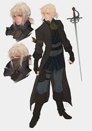 Daaron The Outcast Fantasy Character Design Character Concept Elf Characters