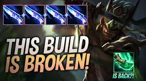 Want to know more about navori quickblades? This Build Is So Broken Stacking Navori Quickblades With Season 11 Cowsep Youtube