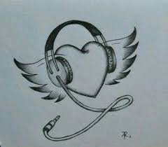 Dibujo Pendiente Para Britani Music Drawings Cool Art Drawings Art Drawings