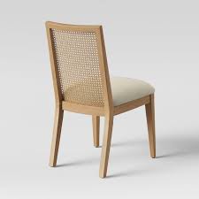 Corella Cane And Wood Dining Chair Opalhouse Dining Chairs Cane Dining Chairs Metal Dining Chairs