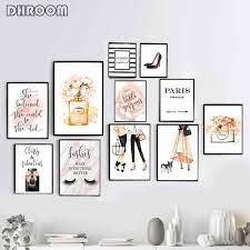 We did not find results for: Fashion Poster Blush Pink Wall Art Perfume Prints Canvas Painting Gift For Her Lash Wall Picture Modern Girls Bedroom Decor Painting Calligraphy Aliexpress