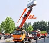 New 30 M Bucket Truck Hydraulic Aerial Cage Lifting ...