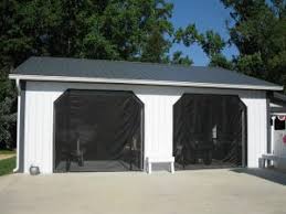 Garage screens are great for nice relaxing time allowing in fresh air and at the same time no worries about pest, mosquitoes, or bugs. 8 Tall Garage Door Screens Garage Door Screens