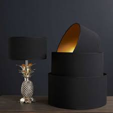 Charming Light Shades Uk Ikuzo Lighting Gold Lamp Shades Black Lampshade Black Lamps