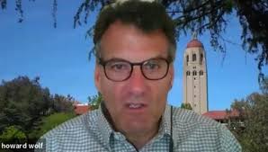 Members of the TAU Alumni Organization's Advisory Board meet Howard Wolf of  Stanford University for a collegial talk