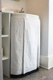 a good life: no sew sink skirt
