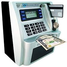 Find bmo bank hours, phone number or visit a local branch or atm for our wide range of personal banking services. Lb Atm Savings Bank Electronic Mini Atm Piggy Bank Cash Coin Educational Atm For Children Girls Boys Birthday Gift Buy Online In Germany At Desertcart De Productid 229546600