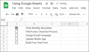 Create a checklist in google docs. How To Create A Checklist In Google Docs