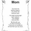 Mothers typically love any gift from their children. 1