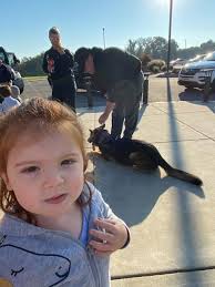 K-9 presentation at church parent's day out